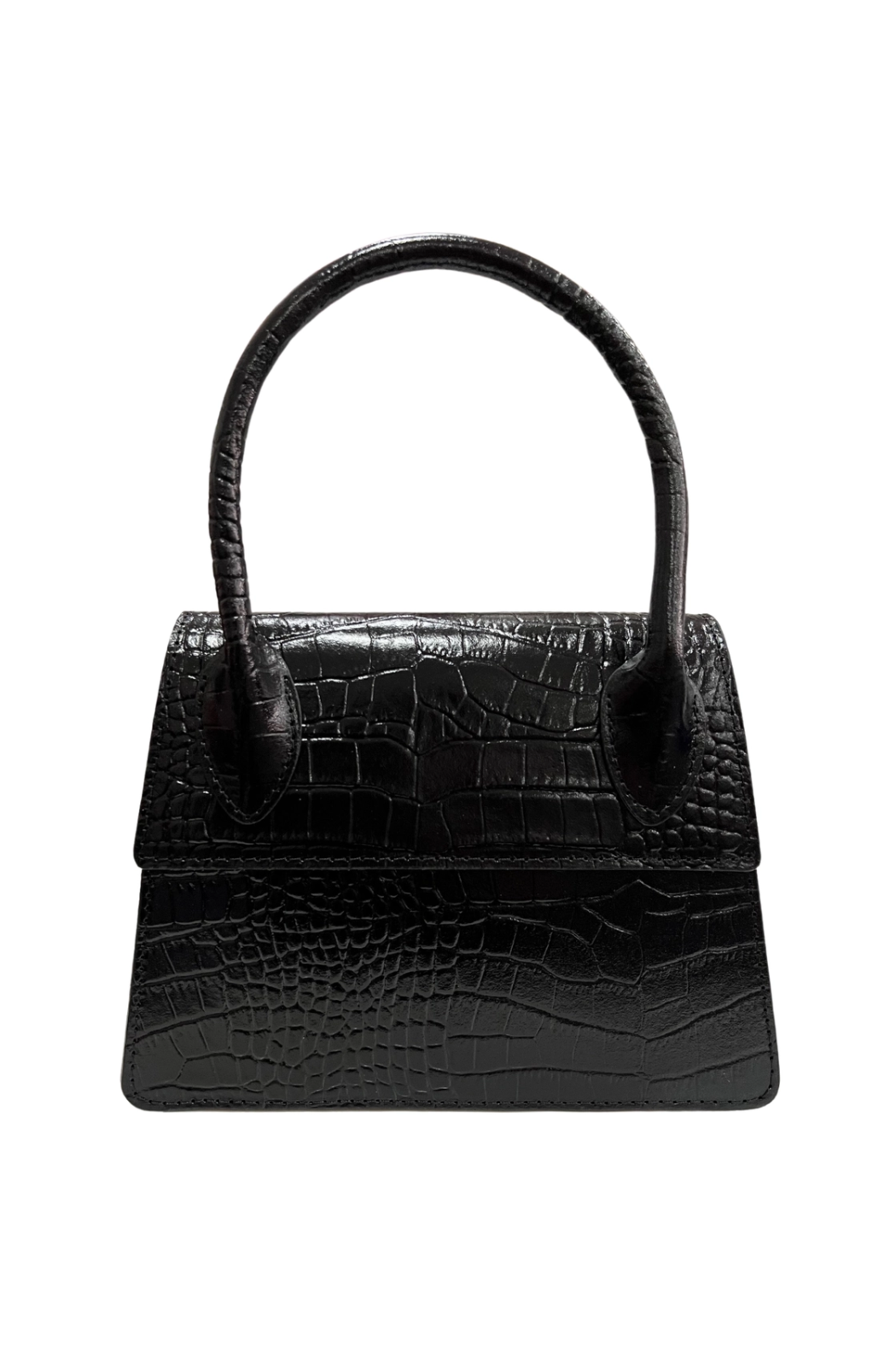 "Trapeze" Leather Handbag