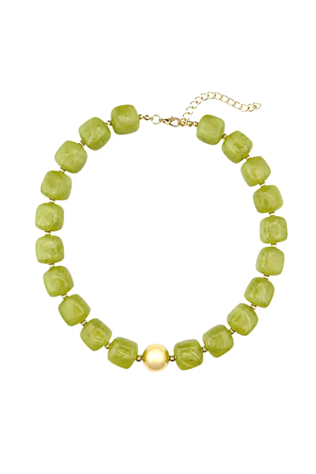 "Preston" Chunky Beaded Necklace
