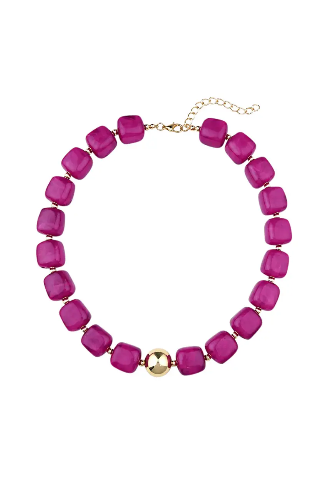 "Preston" Chunky Beaded Necklace