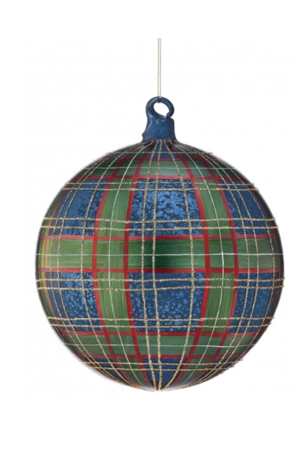 6" Glass Ornament