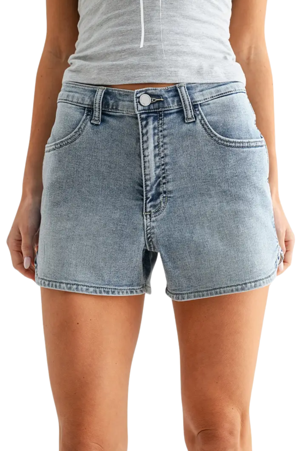 Curved Hem Sweat Short
