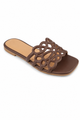 "Suit" Geometric Sandal