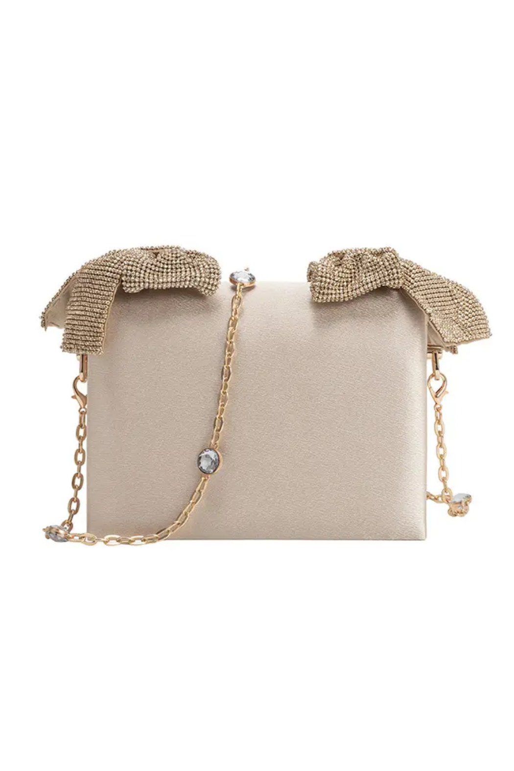 "Yuri" Satin Clutch