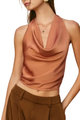 Satin Halter Tank