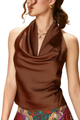 Satin Halter Tank
