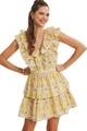 Tiered Ruffled Dress