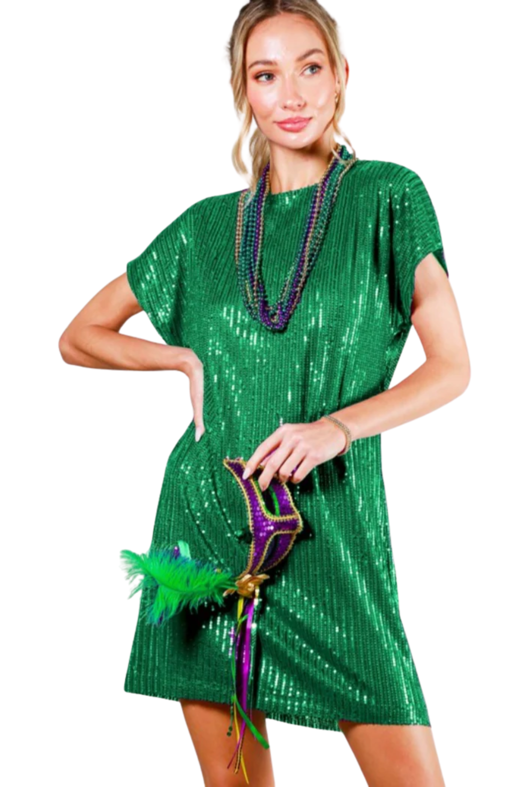 Sequin Mini Dress