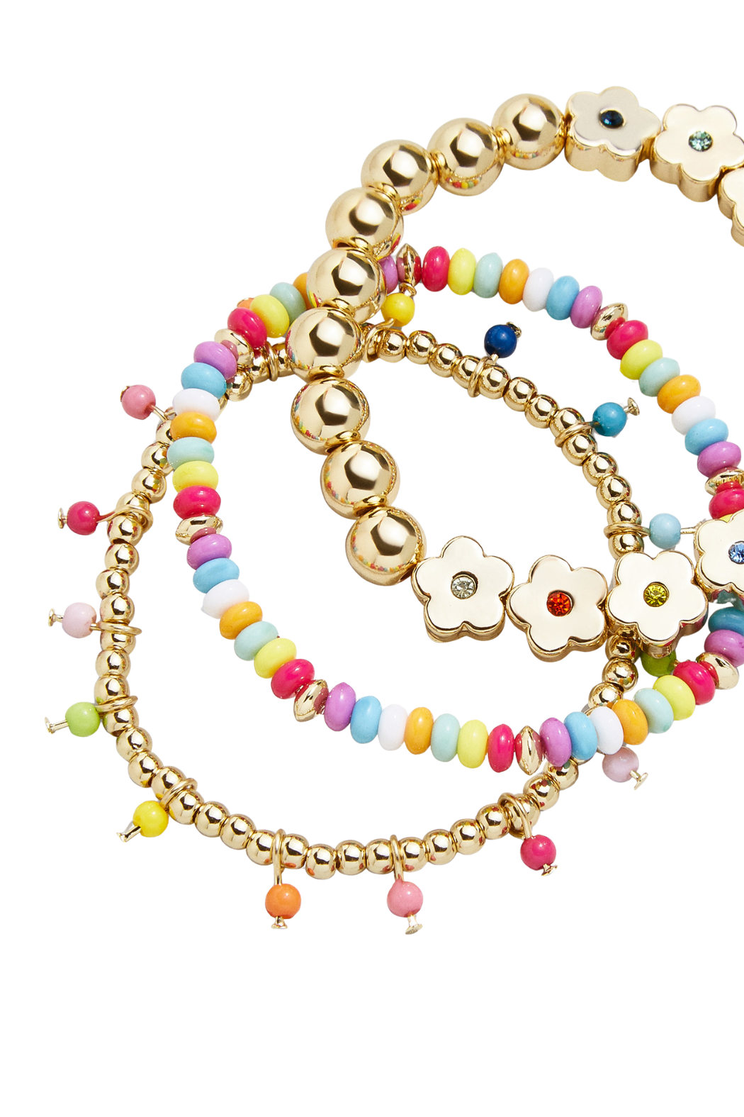 Flower Power Kids' Bracelet Set