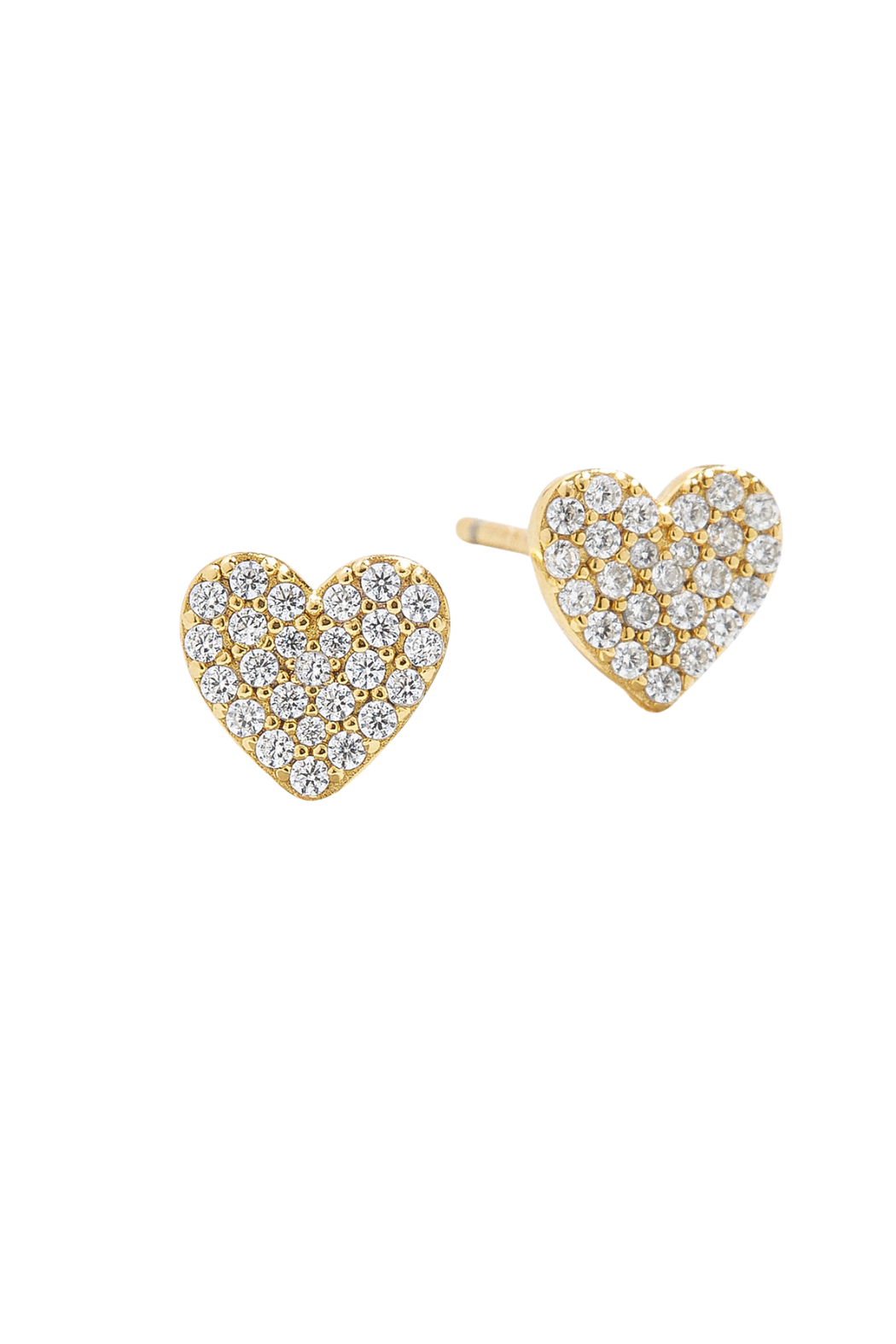 Whole Lotta Heart 14k Gold Kids' Earrings