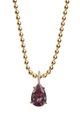 Esther 18k Gold Birthstone Necklace