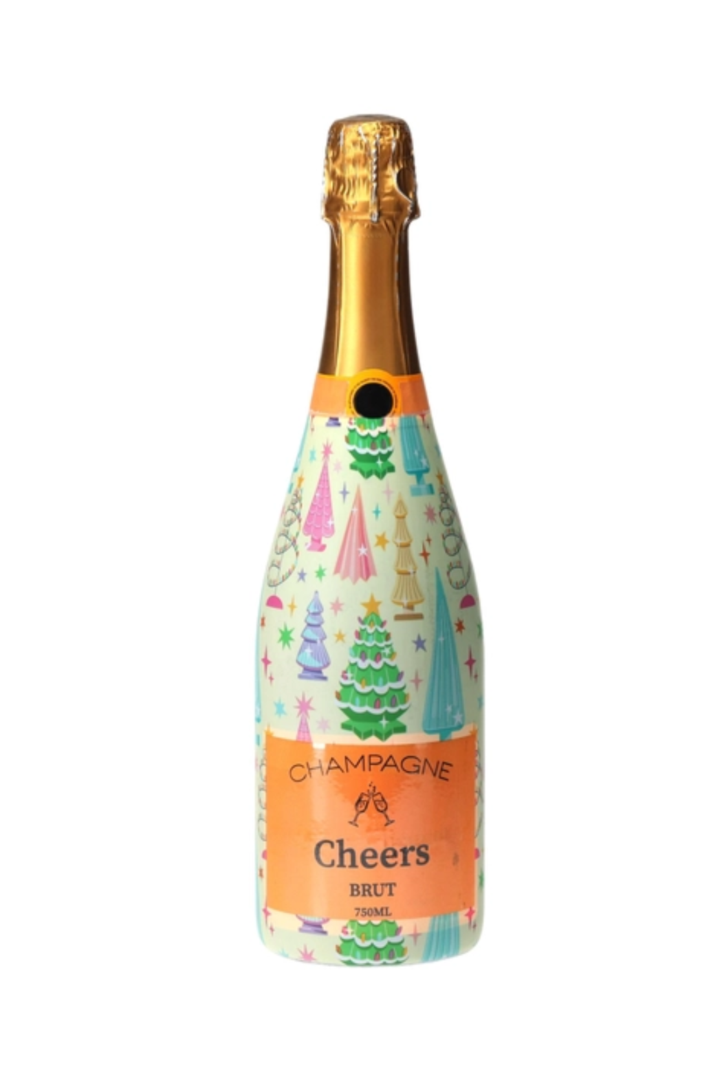 Timeless Christmas Bottle Wrap