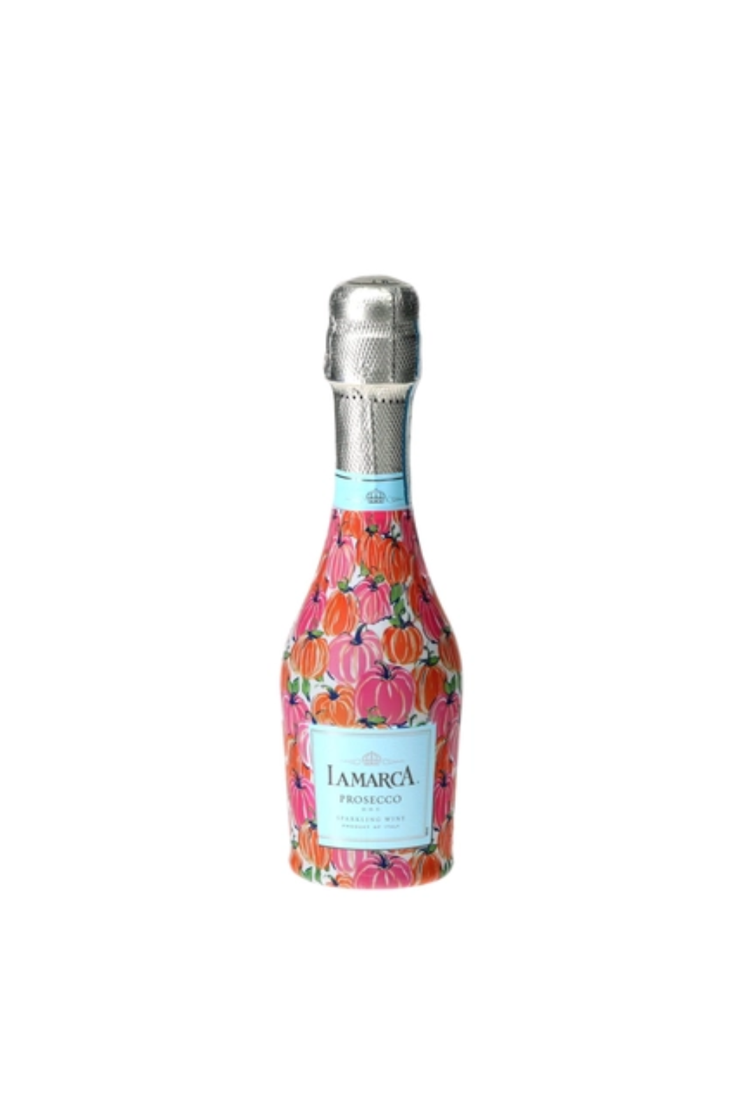 S/3 Pumpkins Mini Bottle Wraps