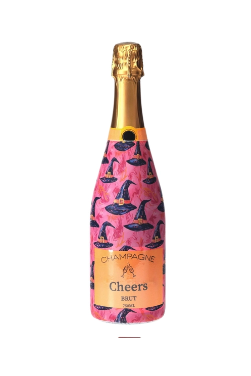 Preppy Witch Hats Bottle Wrap