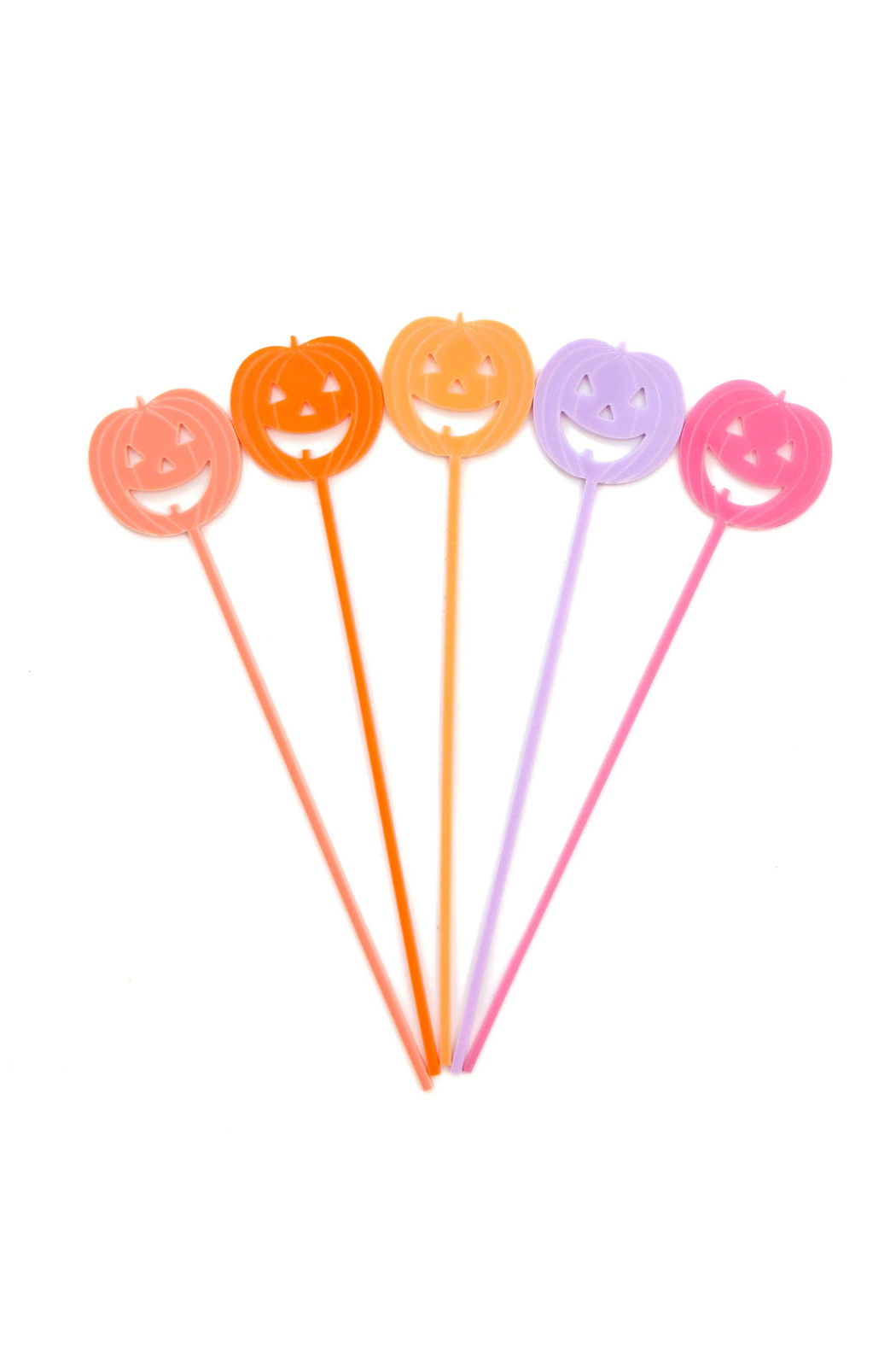 5 Little Pumpkins Drink Stirrers