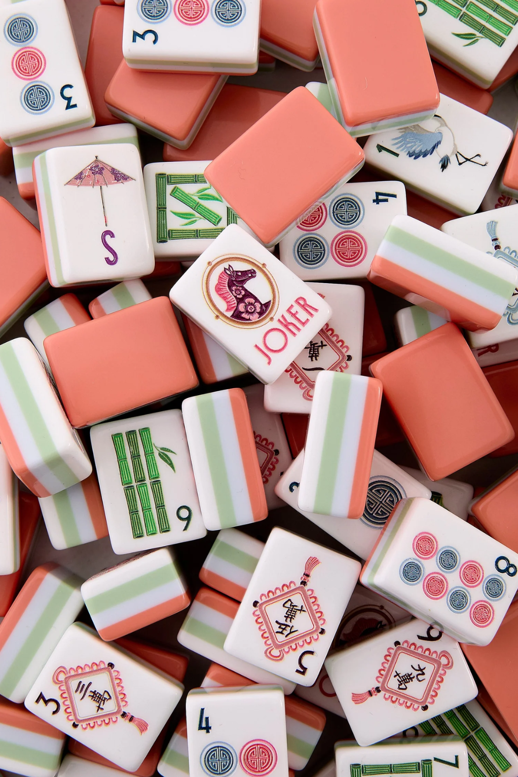 Acrylic Mahjong Tiles