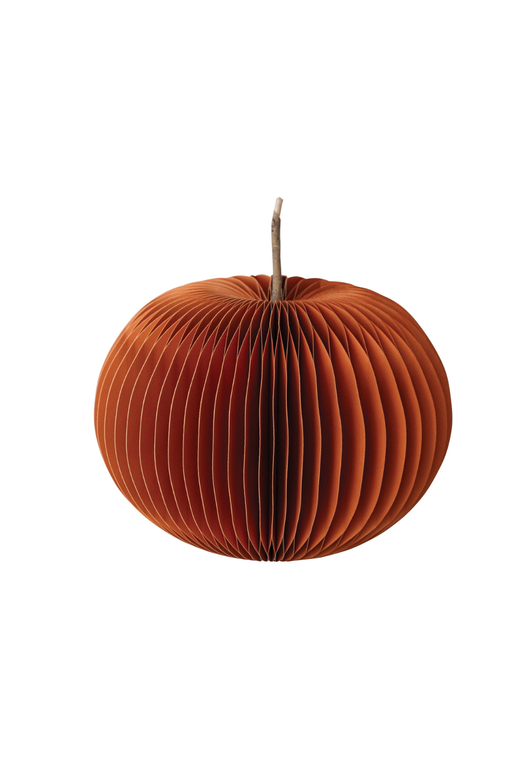 Paper Honeycomb Pumpkin