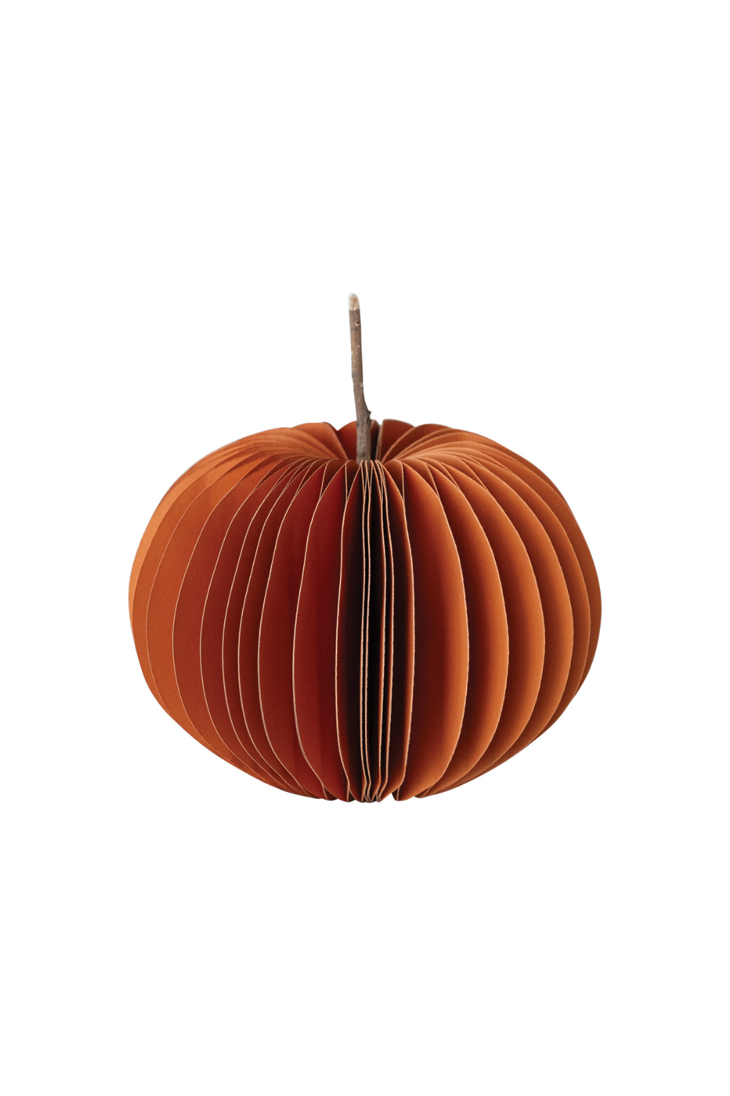 5" Paper Honeycomb Pumpkin
