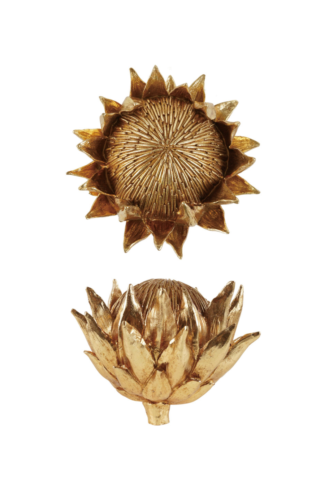 Gilded Resin Artichoke