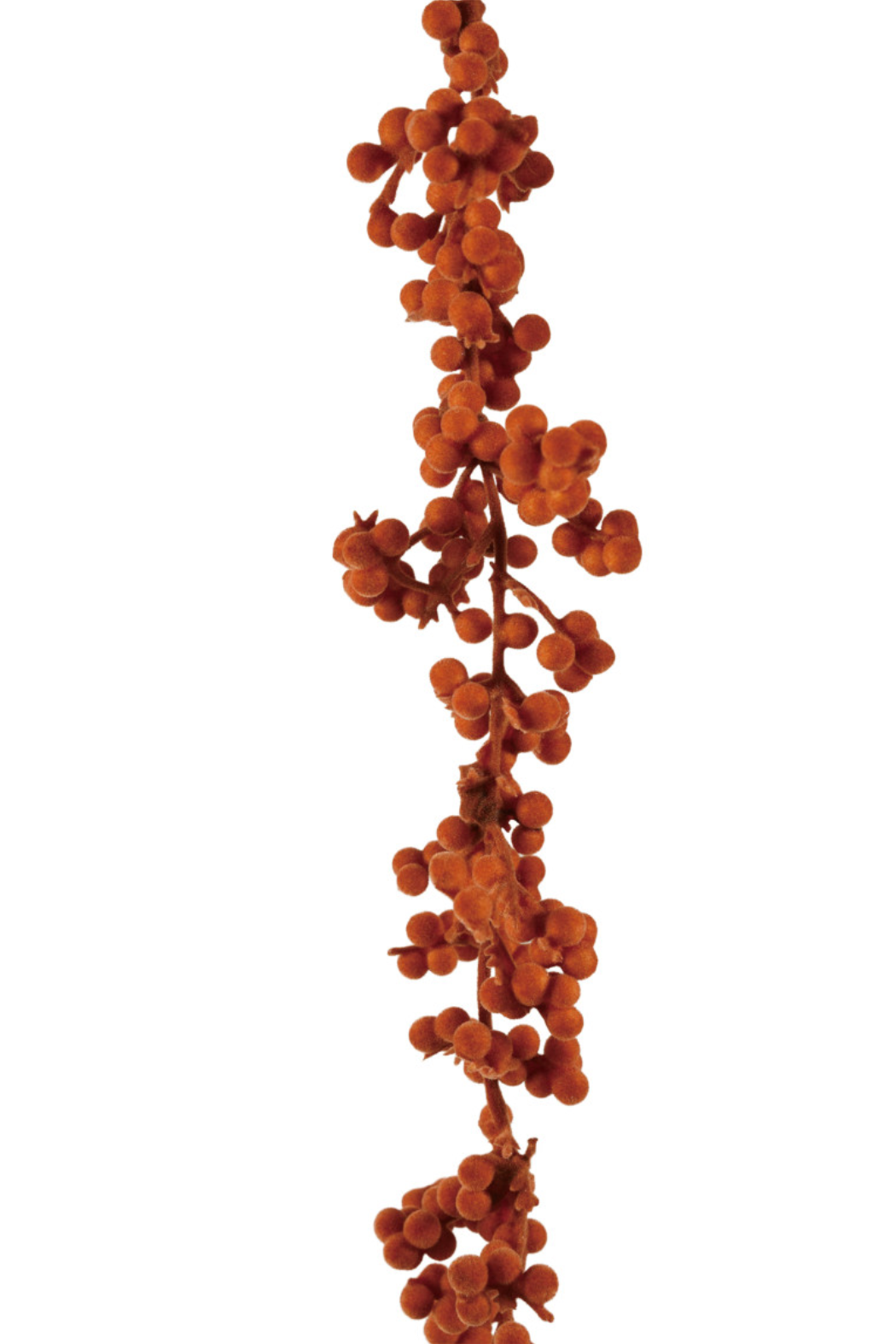 Flocked Foam Ball Garland