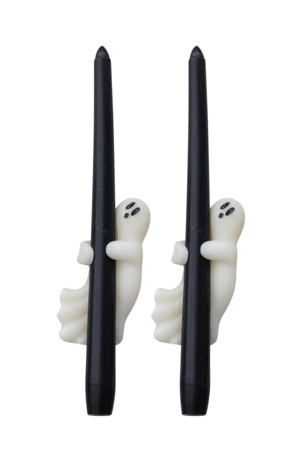Set of 2 Ghost Taper Candles