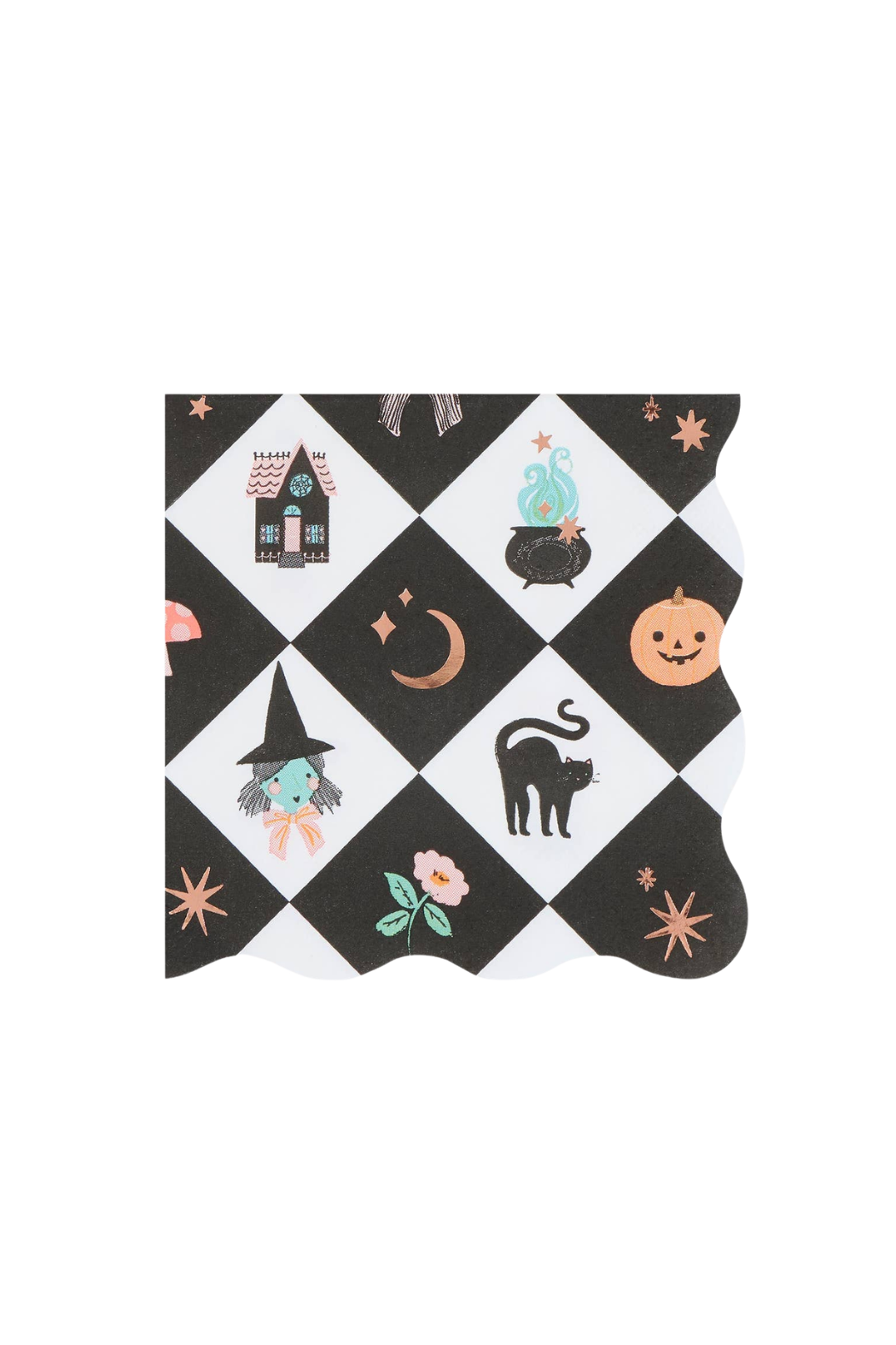 Halloween Patchwork Small Napkins
