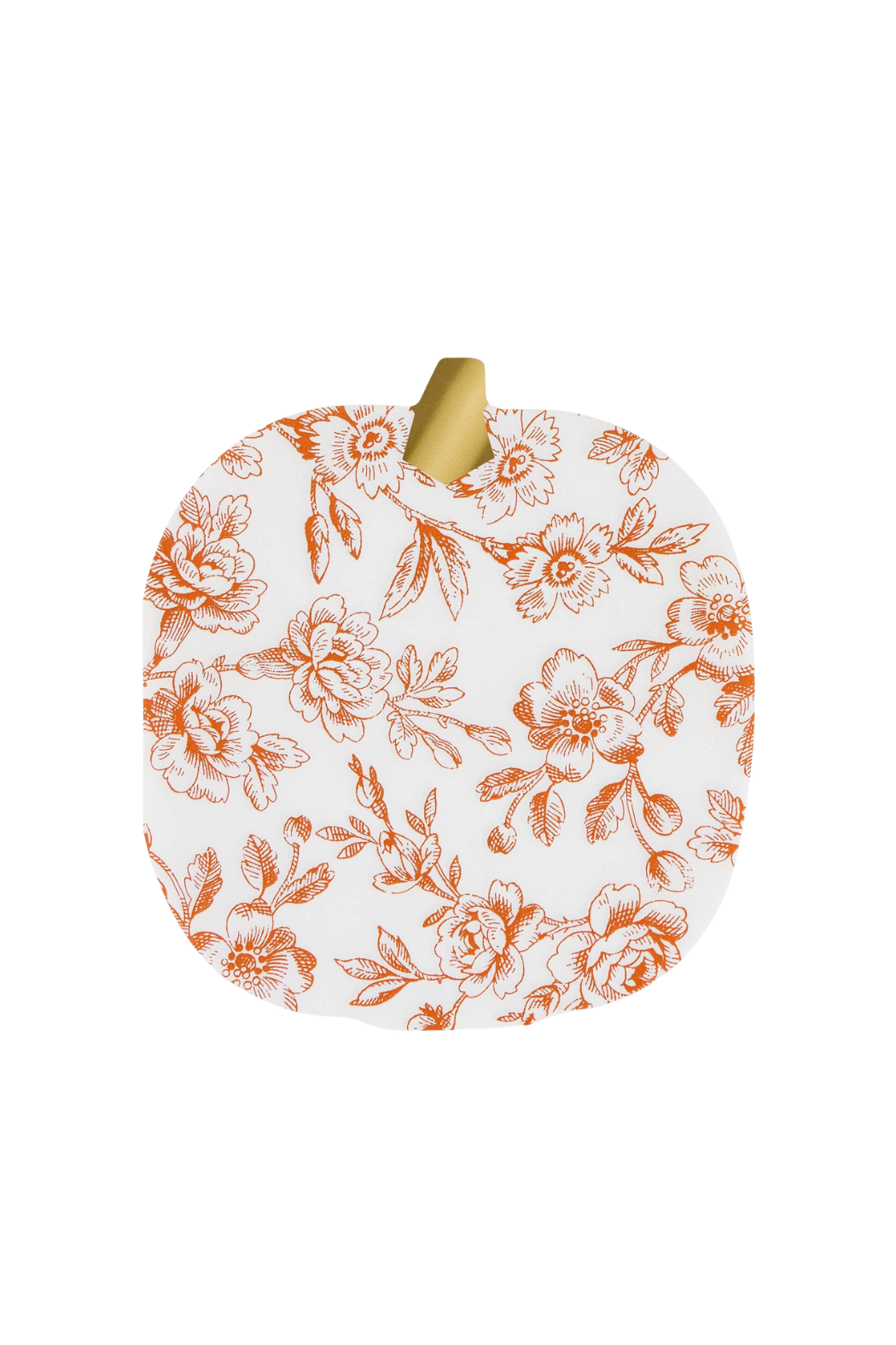 Toile Pumpkin Napkins