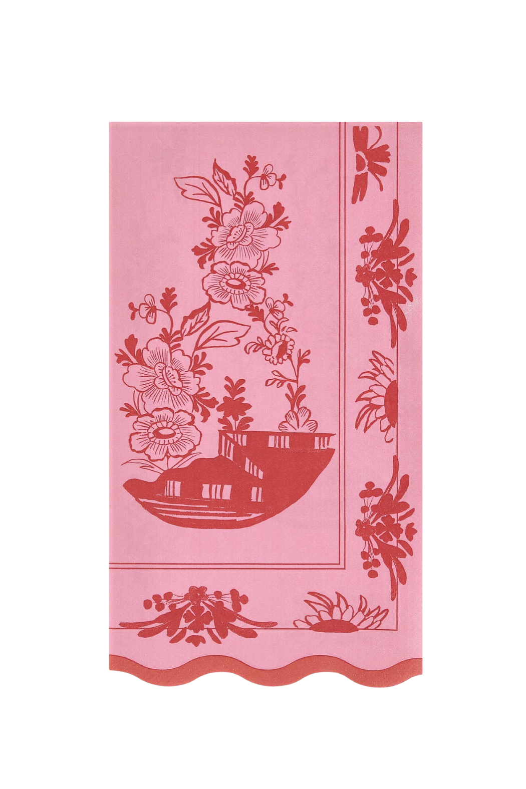 Vintage Botanical Guest Towel