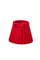 Pleated Velvet Bow Lampshade