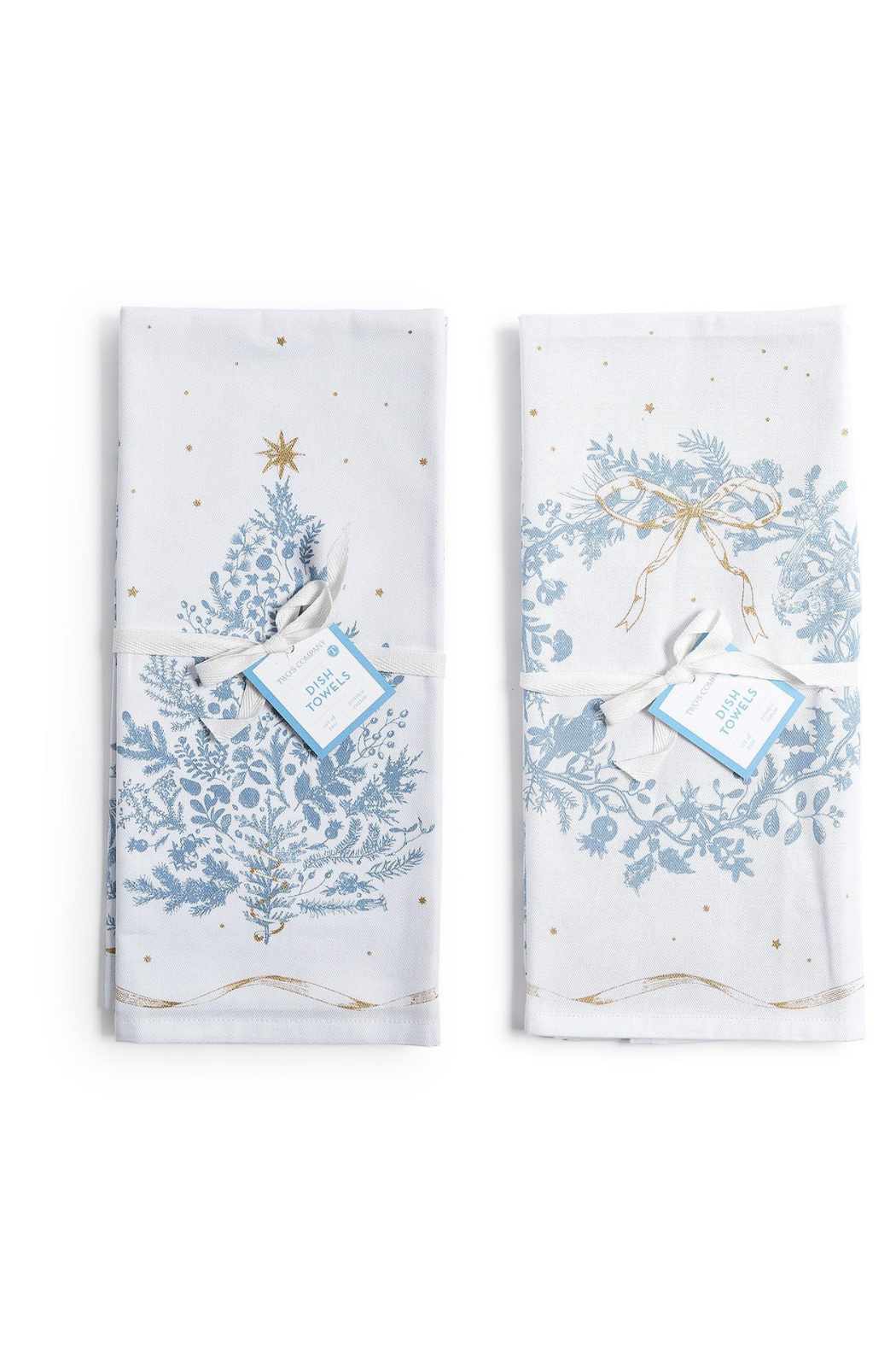 Set of 2 Gilded Cottage Dish Towels