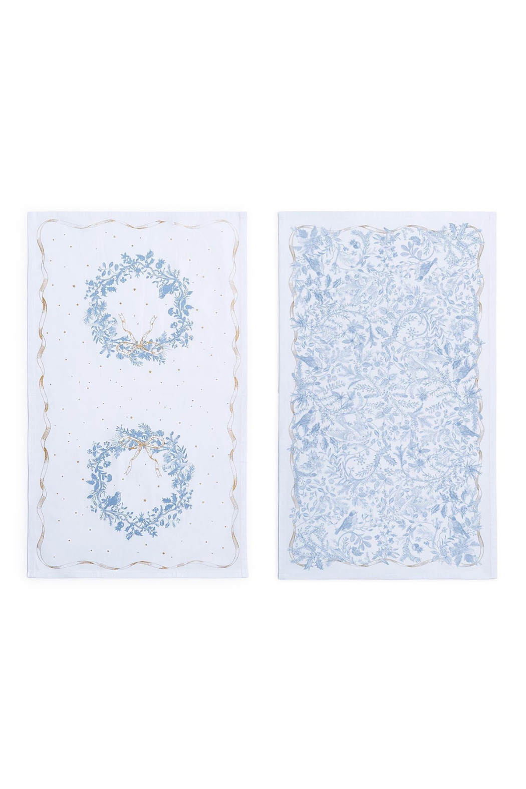 Set of 2 Gilded Cottage Dish Towels