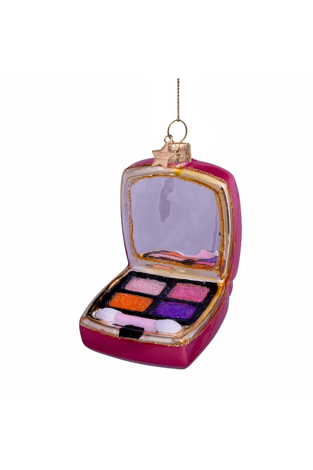 Glass Eye Shadow Palette Ornament