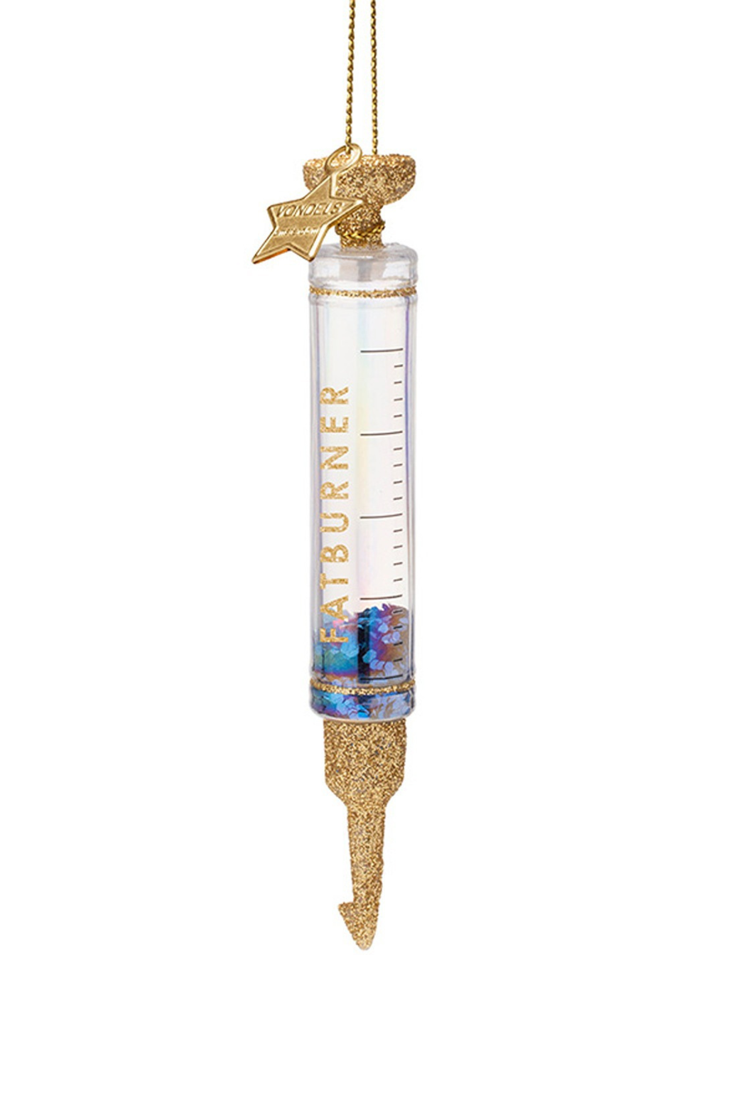 Glass Fat Burner Ornament