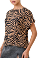 Printed Knit Top