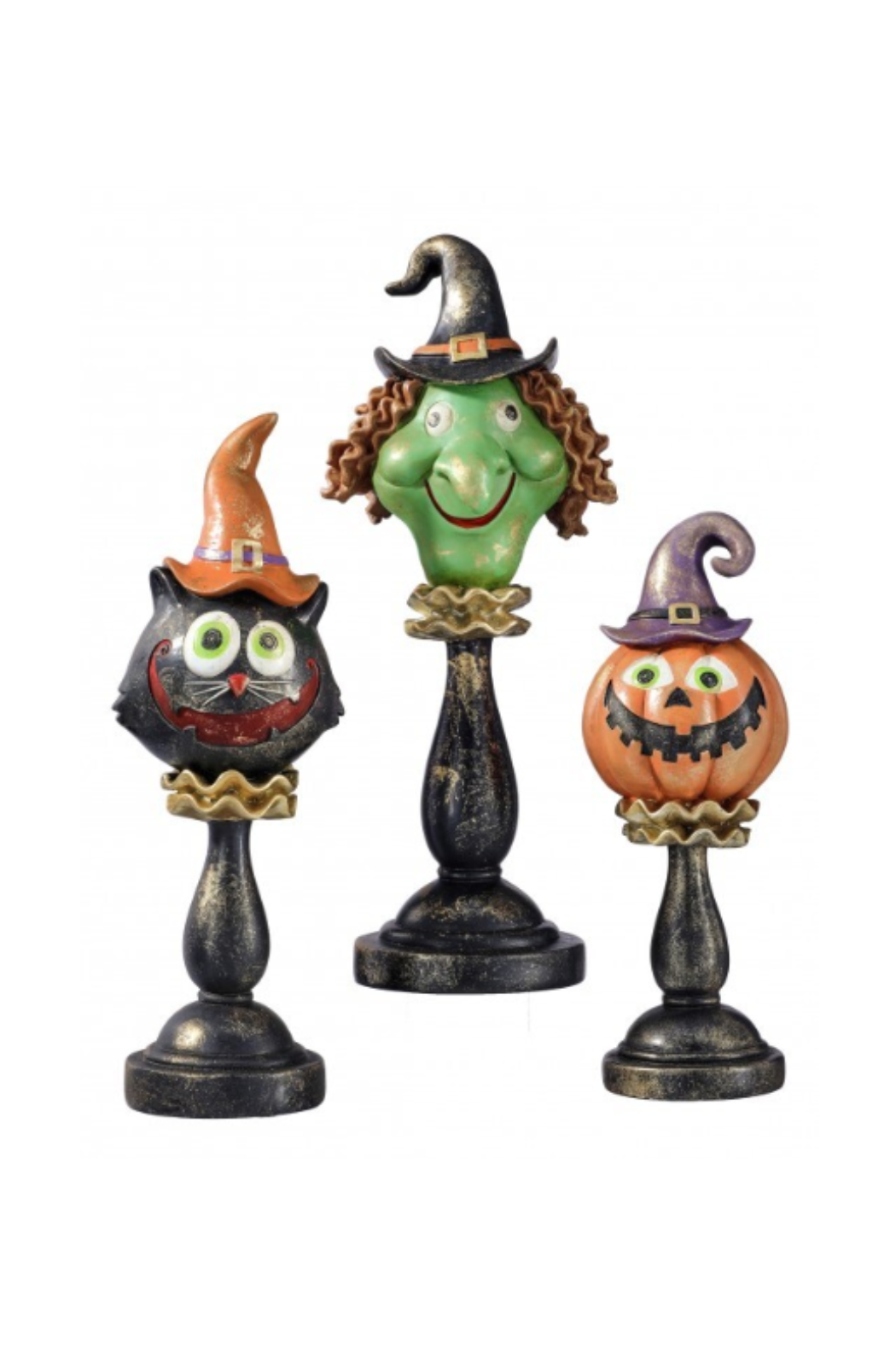 Set of 3 Halloween Figurines
