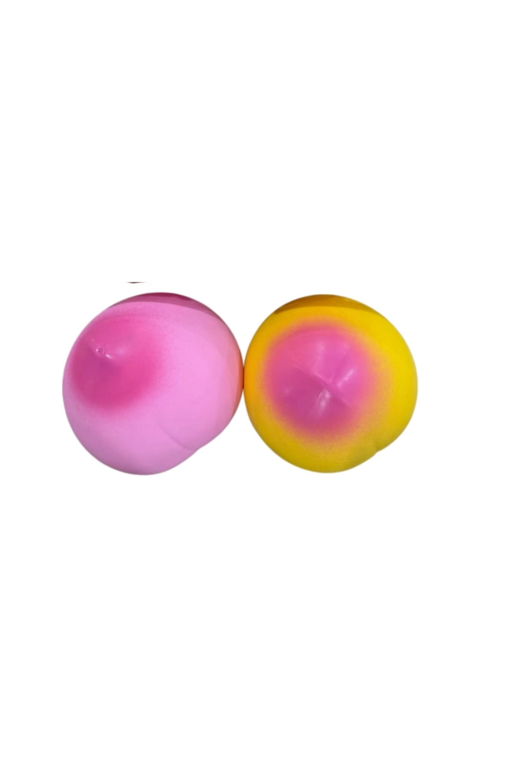 Jumbo Silicone-Filled Peach