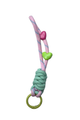 Braided Keychain and Bag Charm