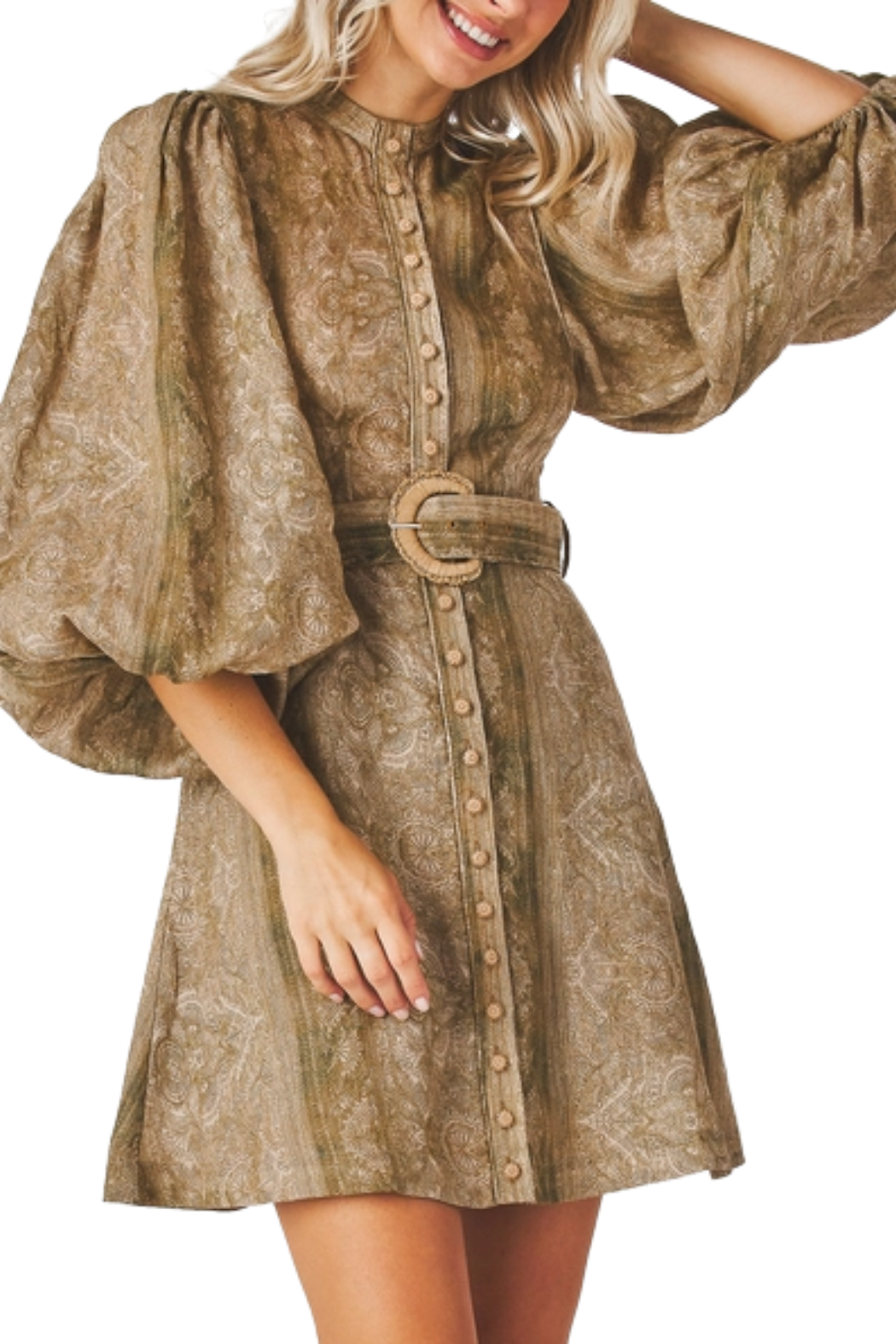 Printed "Deliah" Dress