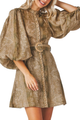 Printed "Deliah" Dress