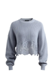 Lace Hem Sweater