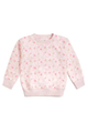 Girls Rose Sweatshirt