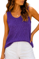 Textured Sweater Tank