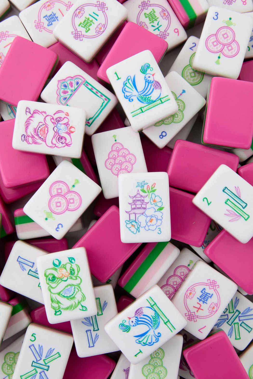 "Amara" Mahjong Tiles