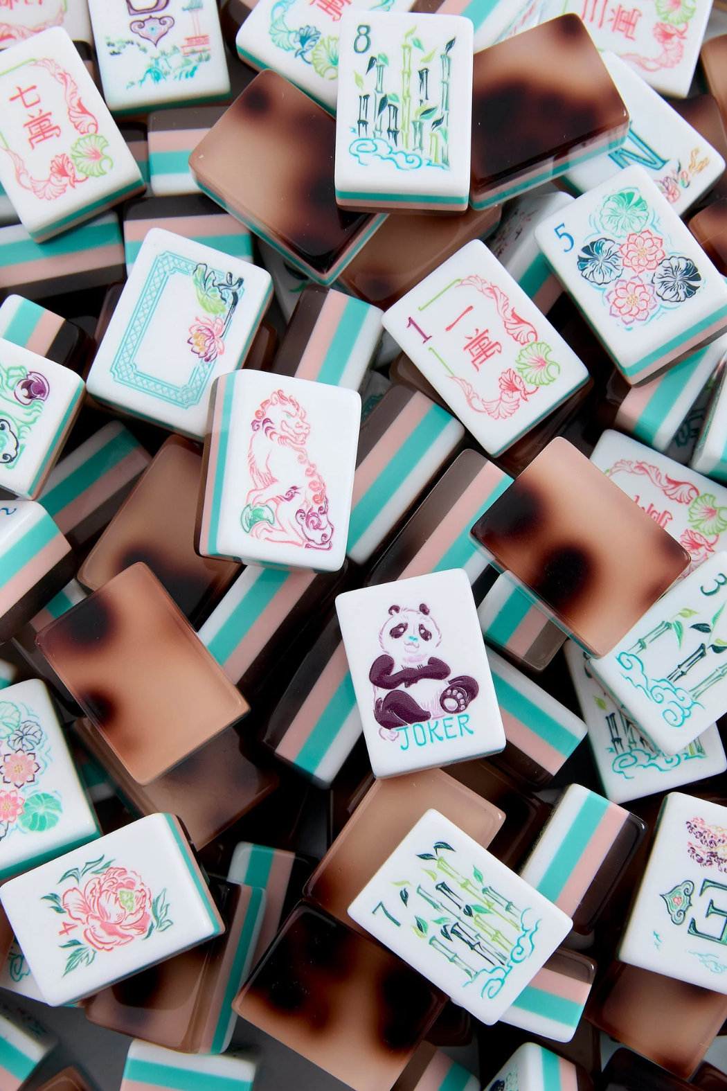 Acrylic Mahjong Tiles
