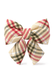 Flannel Dog Collar Bow