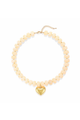 Resin Bead Heart Necklace