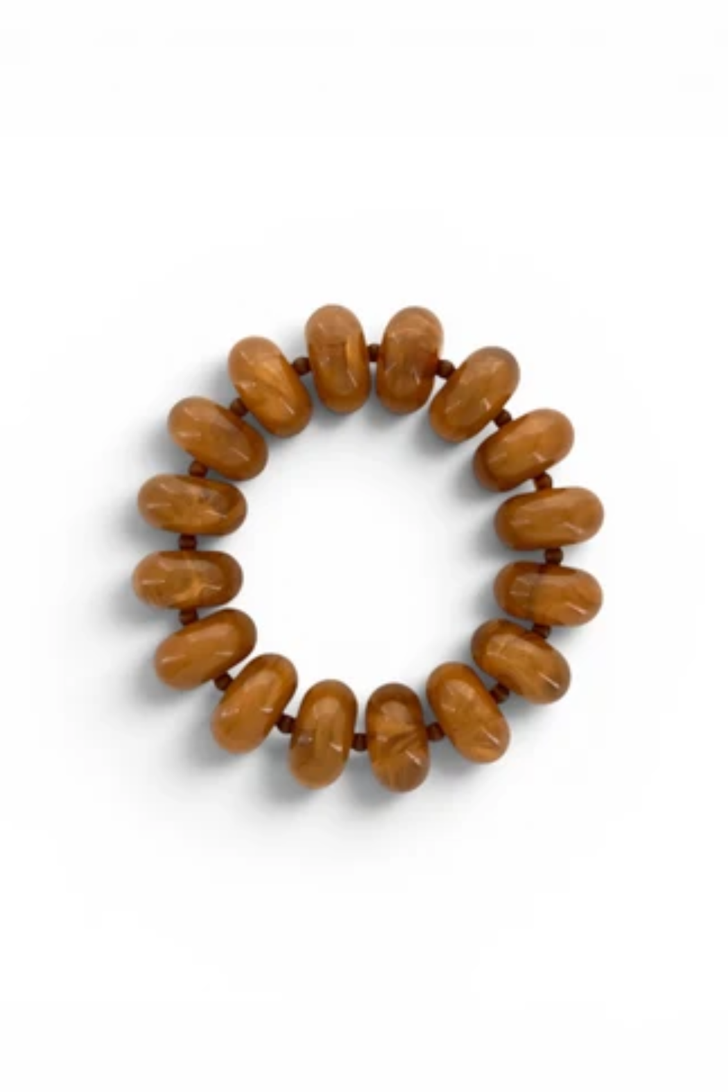 "Rondelle" Beaded Stretch Bracelet