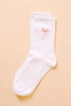 Embroidered Crew Socks
