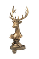 9-inch Resin Gentleman Deer Stocking Holder
