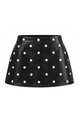 Leather Mini Skort