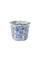 Blue Willow Chinoiserie Planter